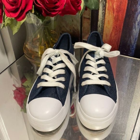 Rocket Dog Shoes - LADIES ROCKETDOG DENIM SNEAKERS